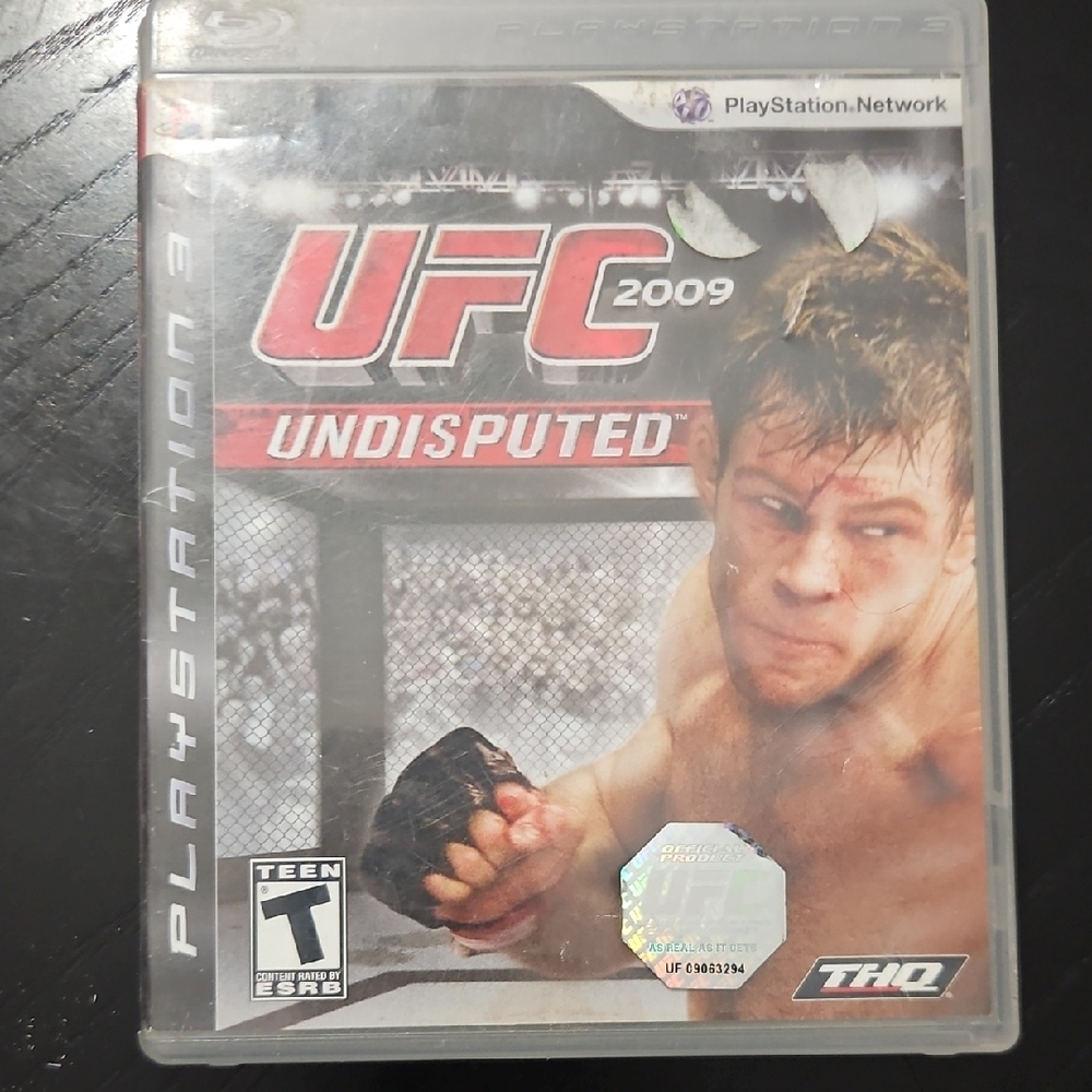 UFC 2009 Undisputed for PlayStation 3 - HQ - Black Case